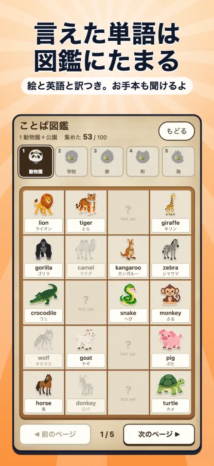 画面の例